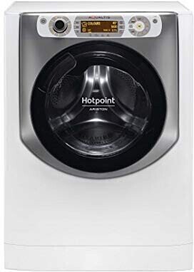 Masina de spalat rufe cu uscator Hotpoint AQD1072D 697 EU-B N, 10/7 kg, 1600rpm, Clasa D/E, alb